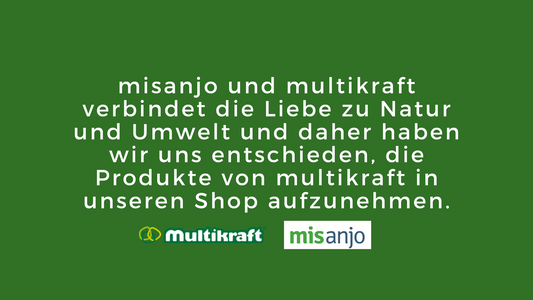 Jetzt neu: Produkte von multikraft im misanjo Onlineshop