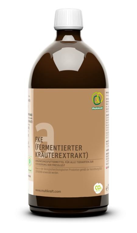 FKE (Fermentierter Kräuterextrakt) - Ergänzungsfuttermittel zur Steigerung der Fresslust