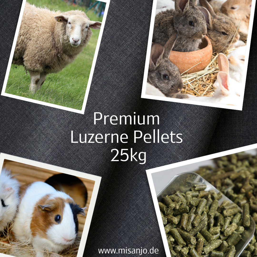 Premium Luzerne Pellets 25 kg