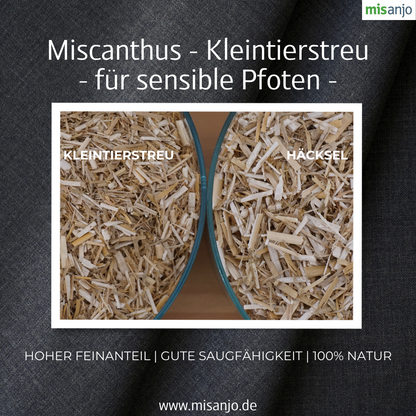 Miscanthus Kleintierstreu
